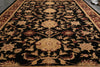 Load image into Gallery viewer, 13 x 18 Chobi Peshawar transitional style rug Black Burgundy #PIX-328