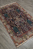 Load image into Gallery viewer, 4.3 x 6.9 Authentic Persian Nain Rug Wool &amp; Silk Exotic Paradize Pattern #PIX-8197