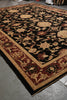 Load image into Gallery viewer, 13 x 18 Chobi Peshawar transitional style rug Black Burgundy #PIX-328