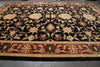 Load image into Gallery viewer, 13.1 x 17.10 Chobi Peshawar transitional style rug Black Burgundy