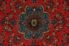Load image into Gallery viewer, 6.7 x 7 Ark Coral Fine Persian Sarouk Rug #B-72436