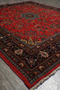 Load image into Gallery viewer, 6.7 x 7 Ark Coral Fine Persian Sarouk Rug #B-72436
