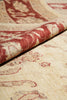 Load image into Gallery viewer, Close-up of a textured surface with red and beige patterns