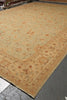 Load image into Gallery viewer, 14 x 19.7 Light Green Natural Wool Chobi Peshawar Rug #PIX-15423