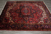 Load image into Gallery viewer, 7.5 x 9.4 Salmon Red Persian Heriz Rug #B-82346