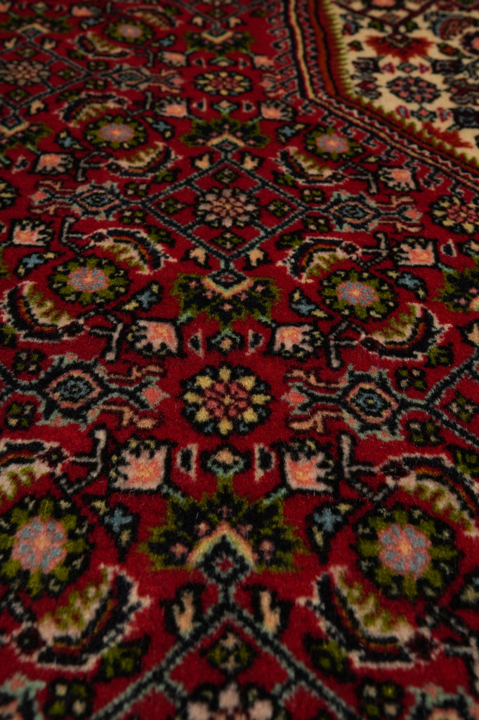 5 x 8 Ivory High End Persian Bijar Rug #B-72761