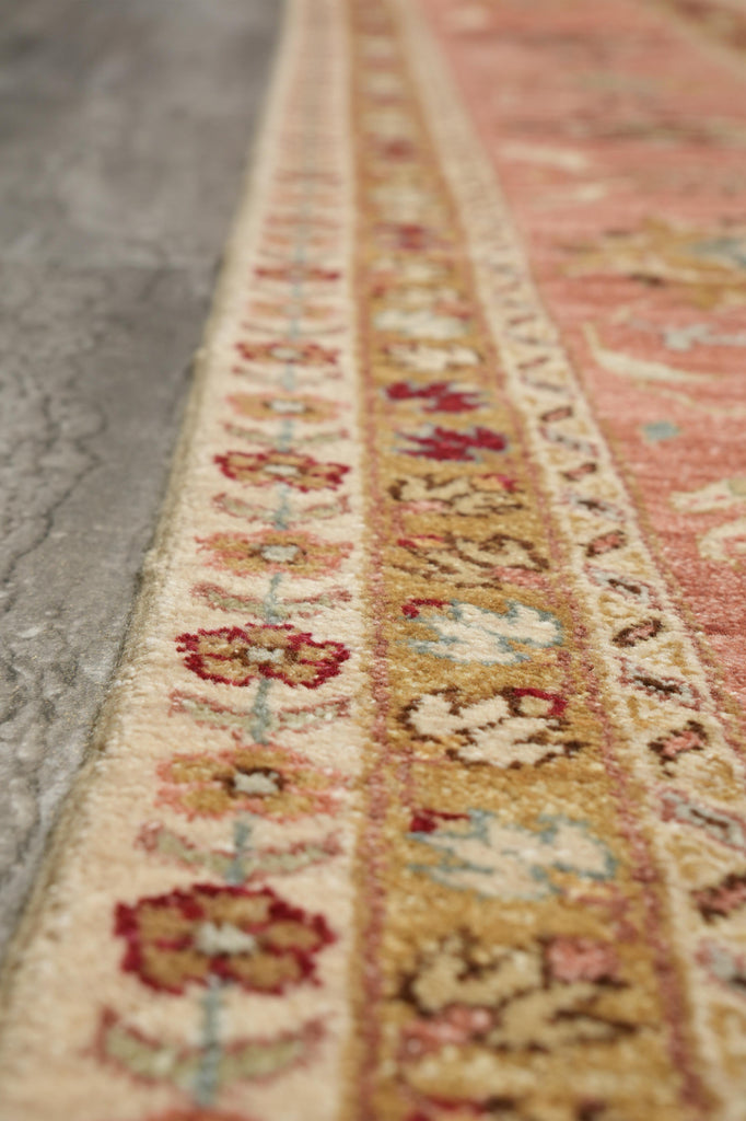 8.10 x 12 Quality Handmade Natural Wool Zigler Carpet #F-4249