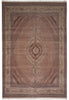 Load image into Gallery viewer, 11.4 x 16.3 Authentic Persian Tabriz Mahi Rug Copper Color