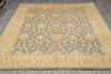 Load image into Gallery viewer, 9 x 11.7 Sage green Chobi Peshawar Rug #F-4251