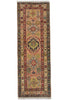Load image into Gallery viewer, 7.6 Short Runner Afghan Handmade Rug #F-3273