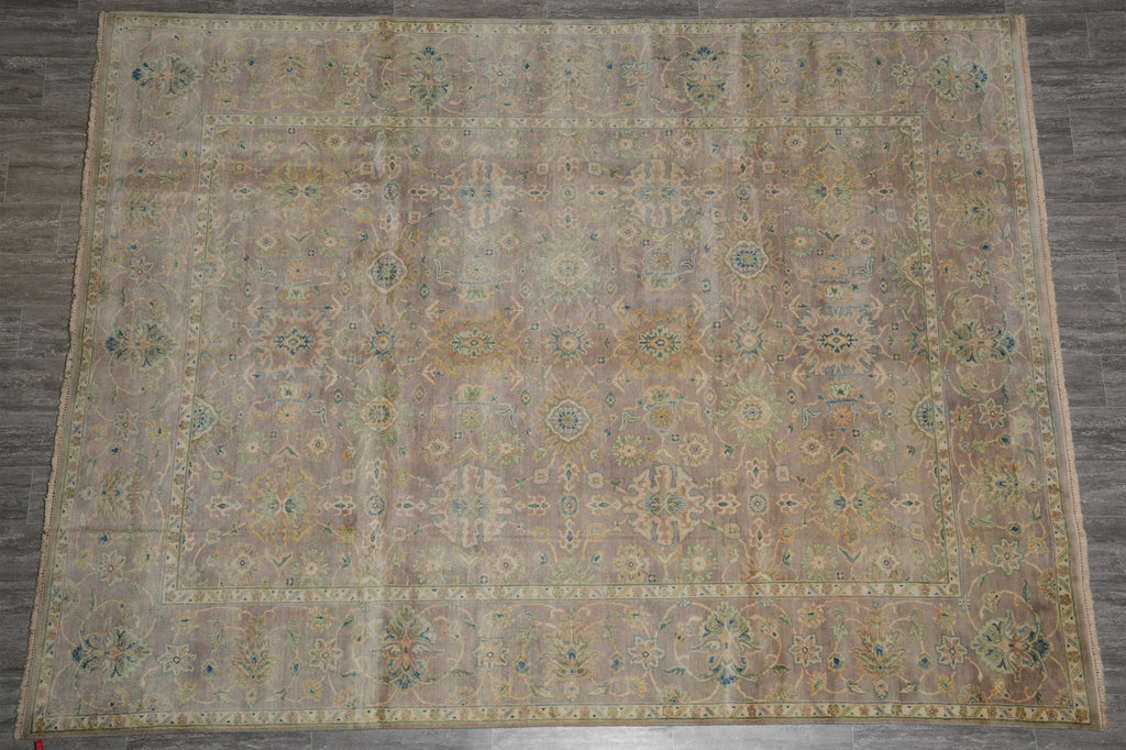8.10 x 11.7 Quality Zigler Natural Wool Chobi Rug Gray #F-4252