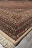 Load image into Gallery viewer, 11.4 x 16.3 Authentic Persian Tabriz Mahi Rug Copper Color #PIX-777
