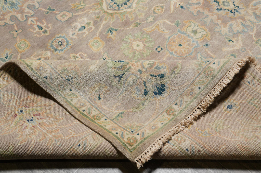 8.10 x 11.7 Quality Zigler Natural Wool Chobi Rug Gray #F-4252