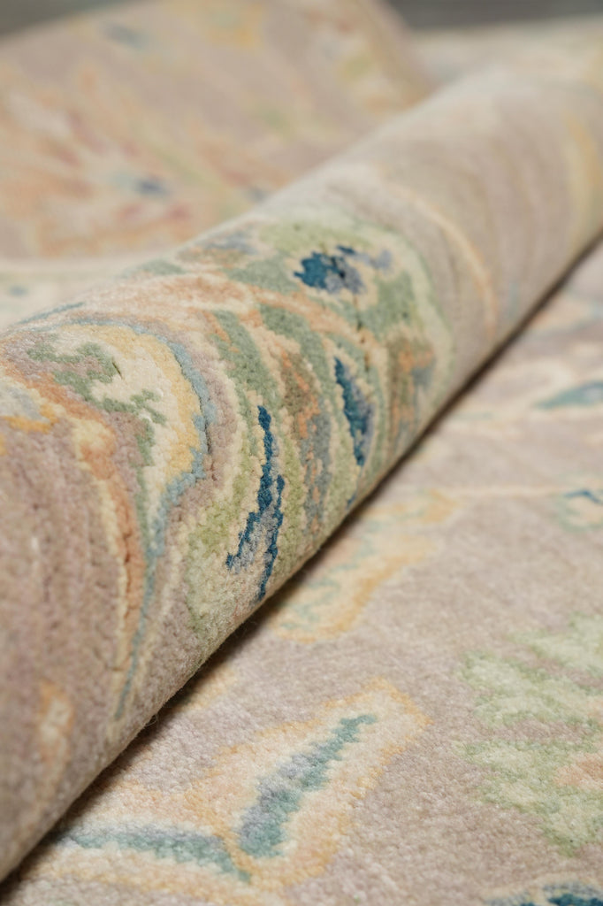 8.10 x 11.7 Quality Zigler Natural Wool Chobi Rug Gray #F-4252