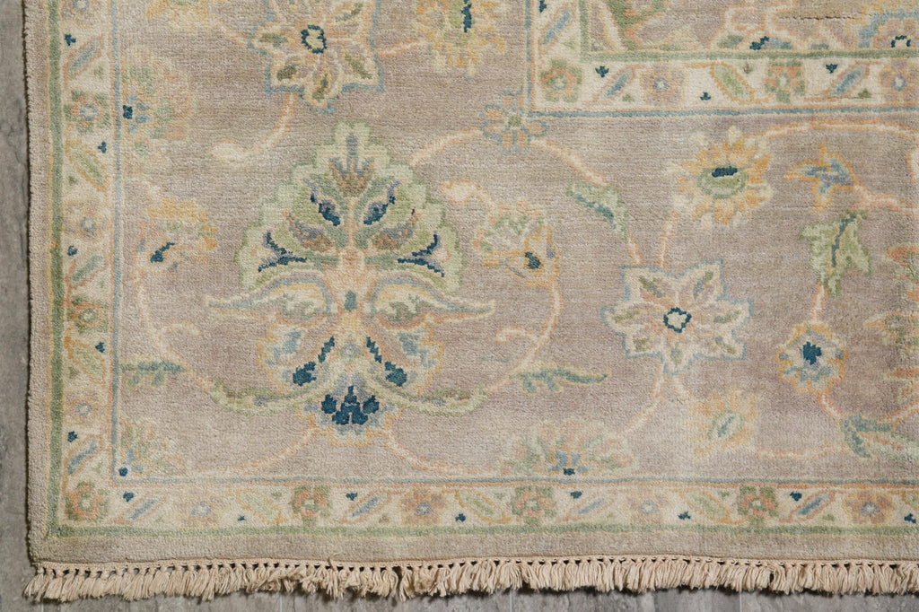 8.10 x 11.7 Quality Zigler Natural Wool Chobi Rug Gray #F-4252