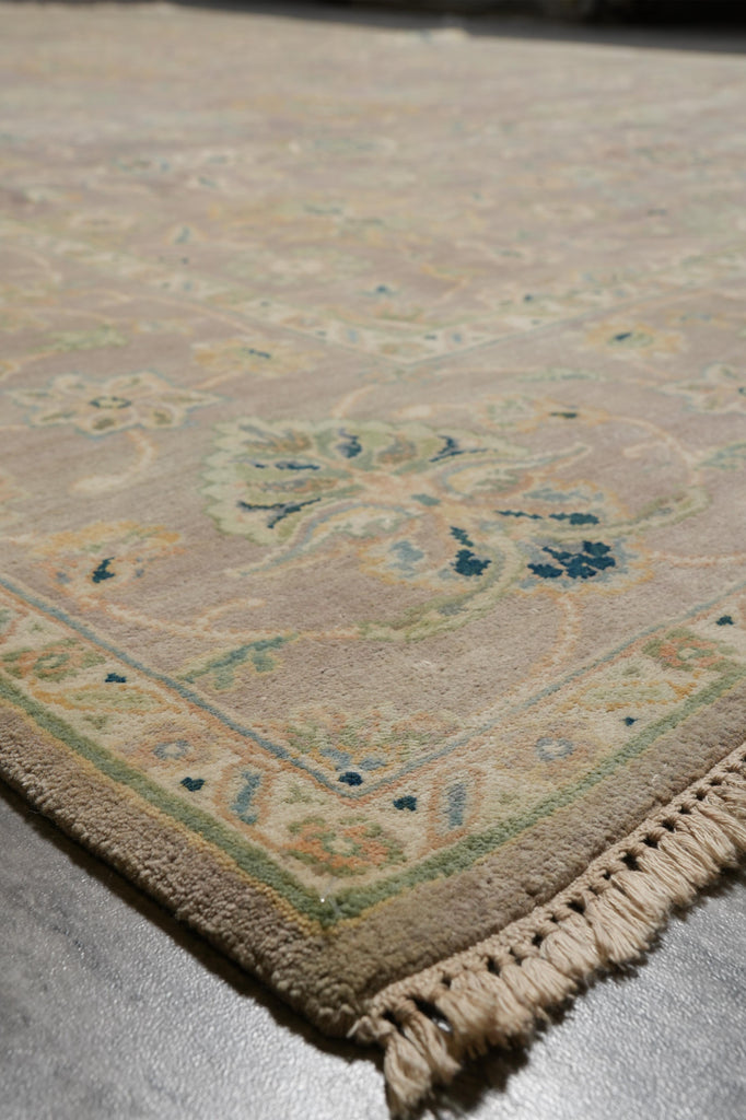 8.10 x 11.7 Quality Zigler Natural Wool Chobi Rug Gray #F-4252