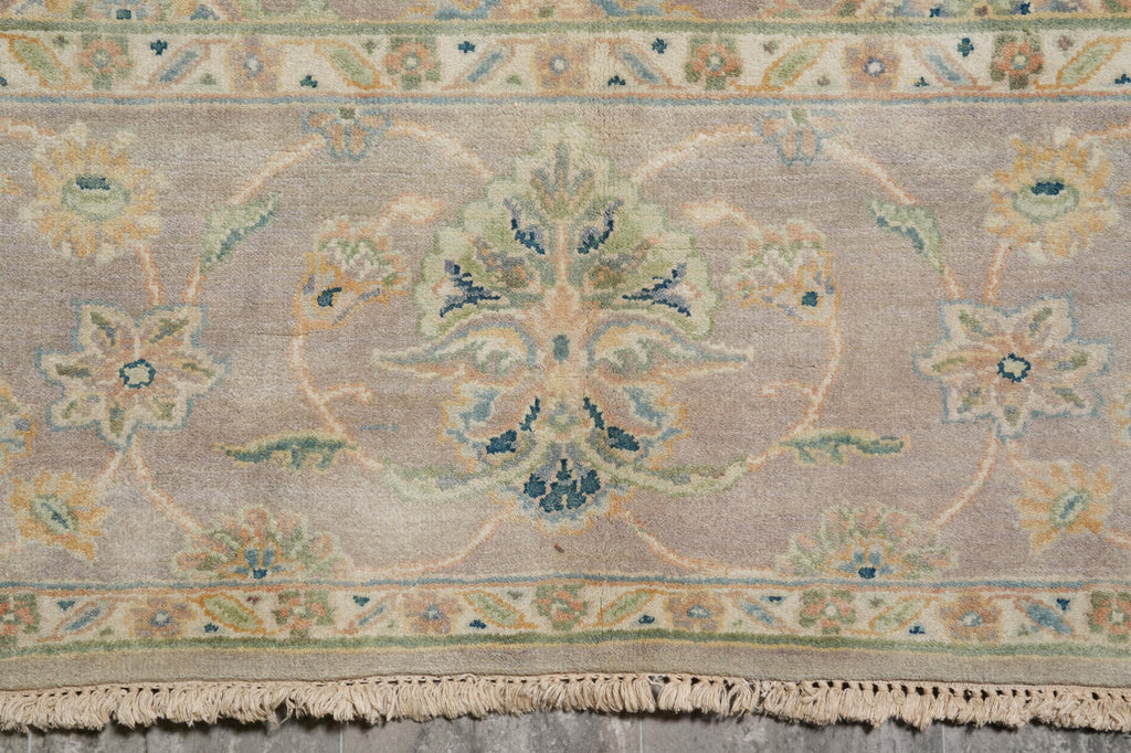 8.10 x 11.7 Quality Zigler Natural Wool Chobi Rug Gray #F-4252