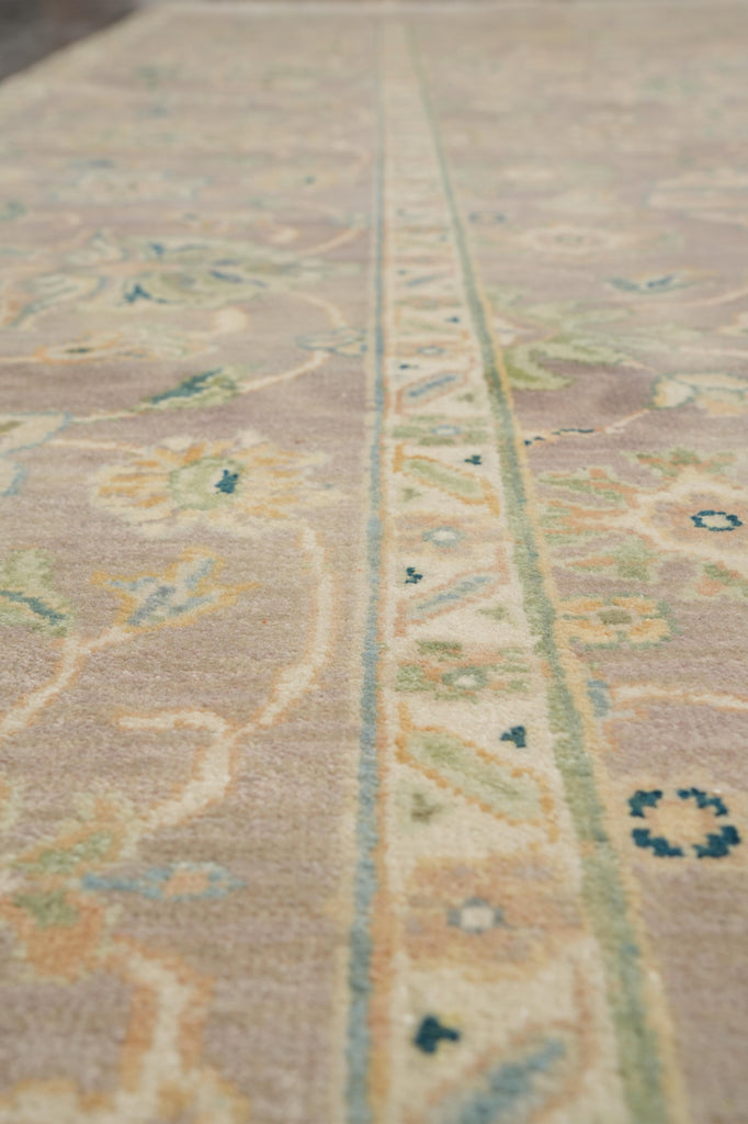 8.10 x 11.7 Quality Zigler Natural Wool Chobi Rug Gray #F-4252