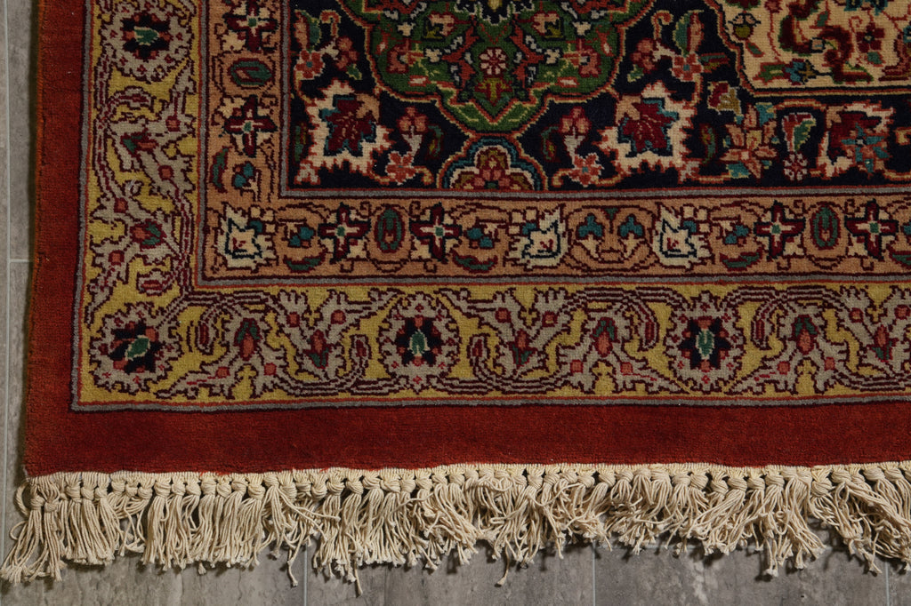 11.6 x 16 Authentic Persian Sheikh Safi Tabriz Rug High End Quality 400 Kpsi Wool and Silk #PIX-15345