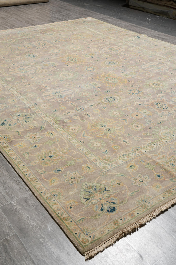 8.10 x 11.7 Quality Zigler Natural Wool Chobi Rug Gray #F-4252