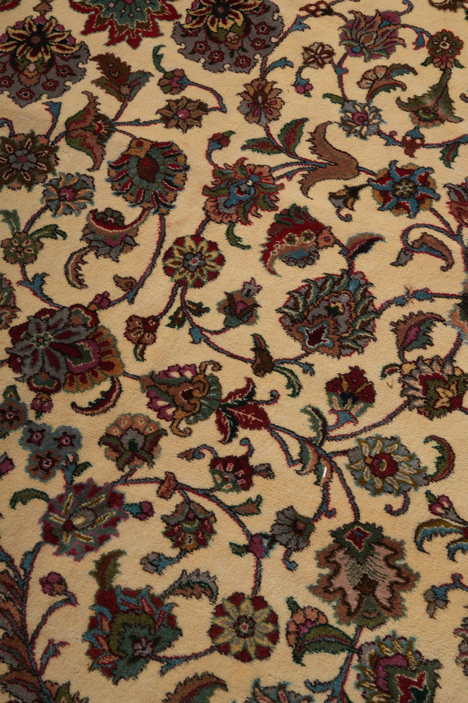 11 x 19 Authentic Fine Persian Tabriz Rug 400 KPSI Pre Revolution Large Quality #16248
