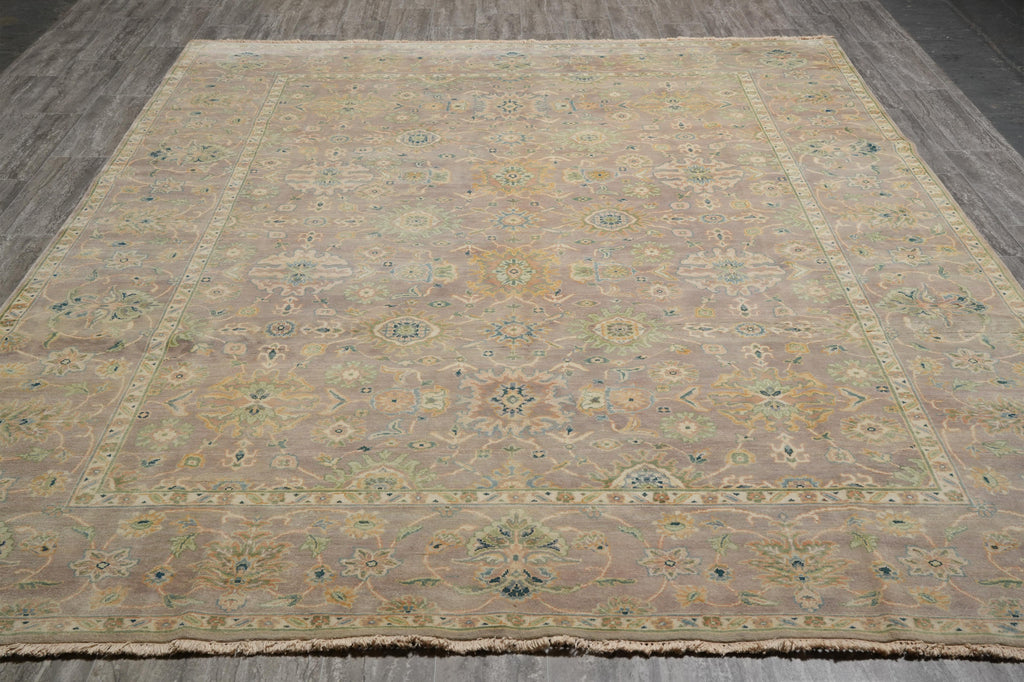8.10 x 11.7 Quality Zigler Natural Wool Chobi Rug Gray #F-4252
