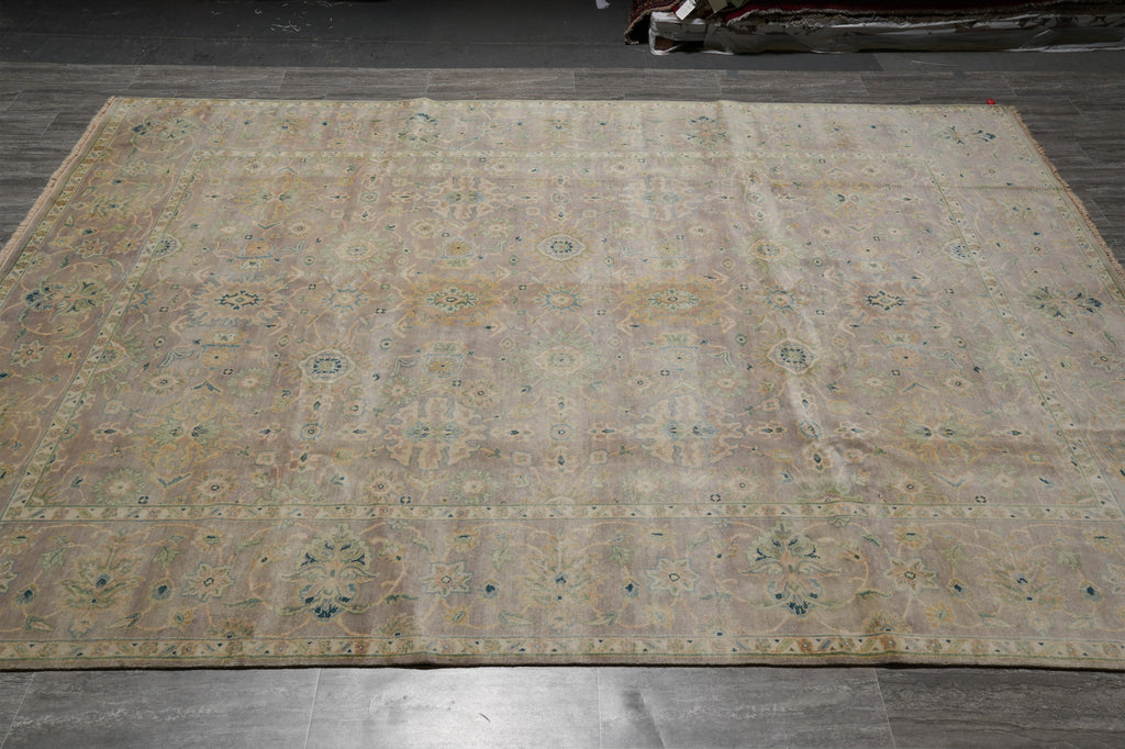 8.10 x 11.7 Quality Zigler Natural Wool Chobi Rug Gray #F-4252