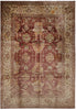 Load image into Gallery viewer, 9.5 x 12.8 Quality Oushak Rug Fine Ghazni Wool Rust Crown #F-4253