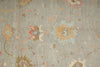 Load image into Gallery viewer, 10 x 13.6 Beautiful Quality Natural Wool Oushak Rug Neutrals Light Green #PK-282