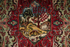 Load image into Gallery viewer, 9' x 12'7" Persian Tabriz Handmade Wool Animals Rug #B-80816