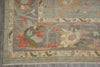 Load image into Gallery viewer, 10 x 13.6 Beautiful Quality Natural Wool Oushak Rug Neutrals Light Green #PK-282