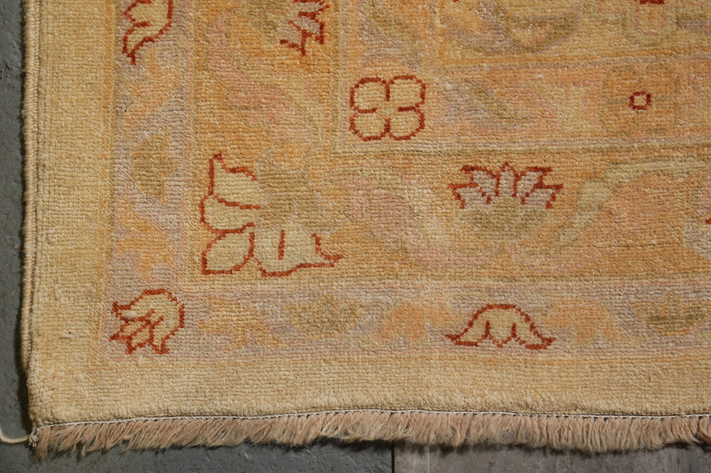 12 x 17.9 Beige Gold Chobi Peshawar Rug Sale #B-701566