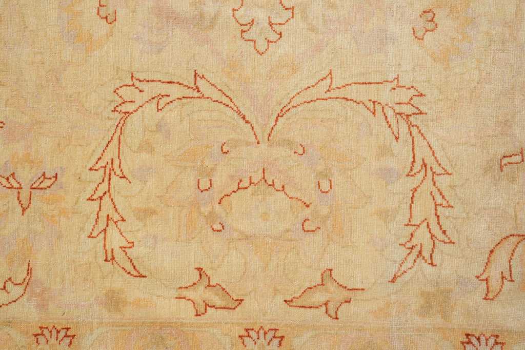 12 x 17.9 Beige Gold Chobi Peshawar Rug Sale #B-701566