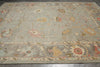 Load image into Gallery viewer, 10 x 13.6 Beautiful Quality Natural Wool Oushak Rug Neutrals Light Green #PK-282