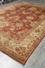 Load image into Gallery viewer, 9.5 x 12.8 Quality Oushak Rug Fine Ghazni Wool Rust Crown #F-4253