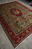 Load image into Gallery viewer, 9' x 12'7" Persian Tabriz Handmade Wool Animals Rug #B-80816