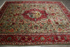 Load image into Gallery viewer, 9' x 12'7" Persian Tabriz Handmade Wool Animals Rug #B-80816