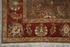 Load image into Gallery viewer, 6 x 9  New Hand-Knotted India Wool Rug Brown Rust #B-73646