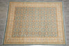 Load image into Gallery viewer, 9.1 x 11.6 Aqua Blue Zigler Chobi Handmade Peshawar Carpet #F-4254