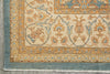 Load image into Gallery viewer, 9.1 x 11.6 Aqua Blue Zigler Chobi Handmade Peshawar Carpet #F-4254