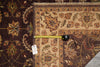 Load image into Gallery viewer, 6 x 9 Zigler Chobi Peshawar Hand-Knotted Rug Brown Ivory Green #B-73604