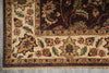 Load image into Gallery viewer, 6 x 9 Zigler Chobi Peshawar Hand-Knotted Rug Brown Ivory Green #B-73604