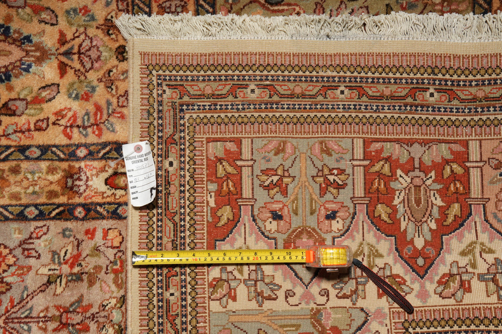 9.8 x 16 Authentic Persian Wool Tabriz Garden Rug #B-80571