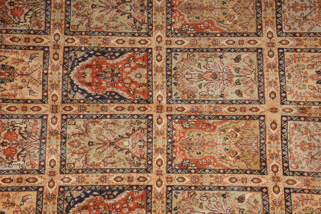 9.8 x 16 Authentic Persian Wool Tabriz Garden Rug #B-80571