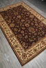 Load image into Gallery viewer, Decorative rug with intricate patterns on a gray floor.