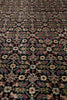Load image into Gallery viewer, 12.5 x 19 Hand-Knotted Quality Wool and Silk Tabriz Mahi Rug Black #B-78935