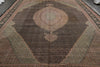 Load image into Gallery viewer, 12.5 x 19 Hand-Knotted Quality Wool and Silk Tabriz Mahi Rug Black #B-78935