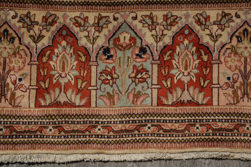 9.8 x 16 Authentic Persian Wool Tabriz Garden Rug #B-80571