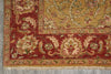 Load image into Gallery viewer, 6 x 9 New Zigler Chobi Peshawar Rug Gold Rust Imported Pakistan #B-73621