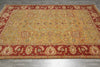 Load image into Gallery viewer, 6 x 9 New Zigler Chobi Peshawar Rug Gold Rust Imported Pakistan #B-73621